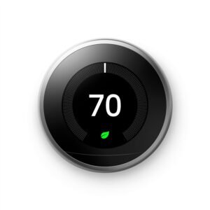 71mQbQg6iL._AC_SL1500_.jpg Google Nest Learning Thermostat - 3rd Gen (2015) - Programmable Smart Thermostat for Home - Works with Alexa - Stainless Steel