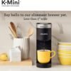 71tYACPicQL._AC_SL1500_.jpg Keurig K-Mini Single Serve K-Cup Pod Coffee Maker, 6 to 12oz Brew size, with Cord Storage, Perfect for Small Spaces, Black