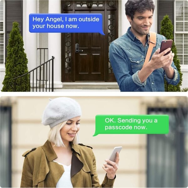 71uc8NIpc7L._AC_SL1500_.jpg Keyless-Entry Fingerprint Smart Door Lock: Sifely Digital Electronic Lock with Code Passcode, Electric Door Knob, Biometric Door Handle Lock, Perfect for Exterior/Interior/Entry/Bedroom Doors (Silver)