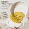 71xHYeDFsAL._AC_SL1500_.jpg CAROTE 21Pcs Pots and Pans Set, Nonstick Cookware Sets, White Granite Induction Cookware Non Stick Cooking Set w/Frying Pans & Saucepans(PFOS, PFOA Free)