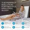 81FSRxLAl2L._AC_SL1500_.jpg Kolbs Bed Wedge Pillow for Sleep Apnea, Sleeping Comfort, Relaxing, Acid Reflux, Heartburn and Back Pain Relief. Cushion for Sitting Up in Bed. Memory Foam Top, Chic Jacquard Washable Cover.