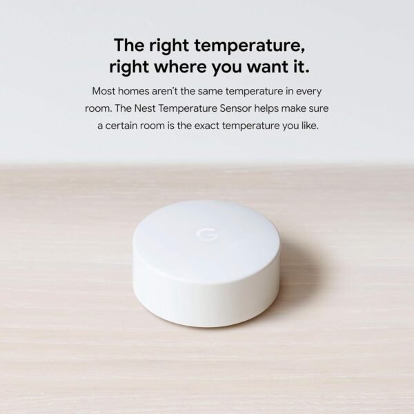 81KHBQ5BPL._AC_SL1500_.jpg Google Nest Temperature Sensor 3 Count Pack - Nest Thermostat Sensor - Nest Sensor That Works with Nest Learning Thermostat and Nest Thermostat E - Smart Home