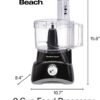 81L9EwBw-WL._AC_SL1500_.jpg Hamilton Beach Food Processor & Vegetable Chopper for Slicing, Shredding, Mincing, and Puree, 8 Cup, Black