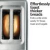 81NtA5VnJfL._AC_SL1500_.jpg Hamilton Beach 2 Slice Toaster with Extra-Wide Slots, Bagel Setting, Toast Boost, Slide-Out Crumb Tray, Auto-Shutoff & Cancel Button, Defrost Function, Stainless Steel (22794)