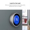 81Ov6oqTrwL._AC_SL1500_.jpg Google Nest Learning Thermostat - 3rd Gen (2015) - Programmable Smart Thermostat for Home - Works with Alexa - Polished Steel