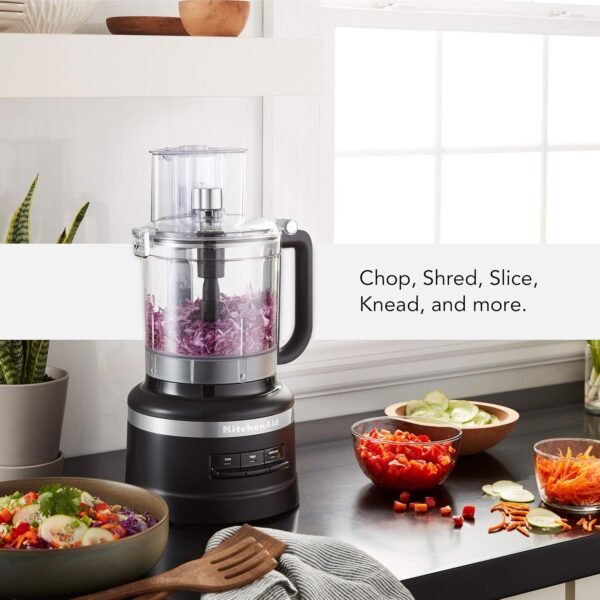 KitchenAid 13-Cup Food Processor, Black Matte