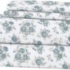 81RP0sWBcQS._AC_SL1500_.jpg Modern Threads Printed 4-Piece Extra Soft Bedding Sheets & Pillowcase Set, Deep Pocket up to 16 inch Mattress Forever Roses Queen