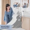 81VVELOK9PL._AC_SL1500_.jpg Yojoker 4PCS Orthopedic Bed Wedge Pillow Set for Sleeping, Post Surgery Foam Pillow for Body, Back and Leg Pain Relief, Triangle Adjustable Support Pillow - Acid Reflux, Anti Snoring & GERD Sleeping