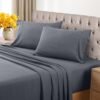 81WmLDqTRGL._AC_SL1500_.jpg Utopia Bedding Queen Sheet Set - Brushed Microfiber - Soft Bed Sheets for Queen Size Bed Set - Includes 1 Fitted, 1 Flat, & 2 Pillow Cases - Deep Pocket (Grey)