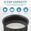 81auvueUNWL._AC_SL1500_.jpg AROMA Digital Rice Cooker, 4-Cup (Uncooked) / 8-Cup (Cooked), Steamer, Grain Cooker, Multicooker, 2 Qt, Stainless Steel Exterior, ARC-914SBD