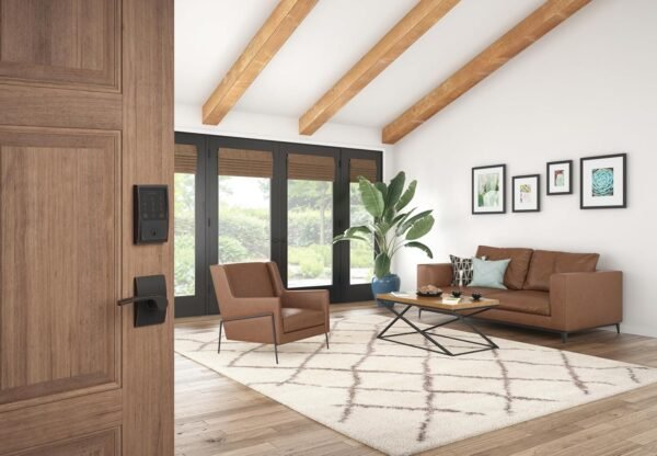 81aze767MiL._AC_SL1500_.jpg Schlage Encode Smart WiFi Deadbolt with Century Trim In Aged Bronze