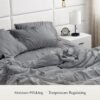 81b-kj8ehKL._AC_SL1500_.jpg BELADOR Silky Soft Sheet Set - Luxury 6 Piece Bed Sheets for Queen Size Bed, Secure-Fit Deep Pocket Sheets with Elastic, Breathable Hotel Sheets & Pillowcase Set, Wrinkle Free Oeko-Tex Sheets