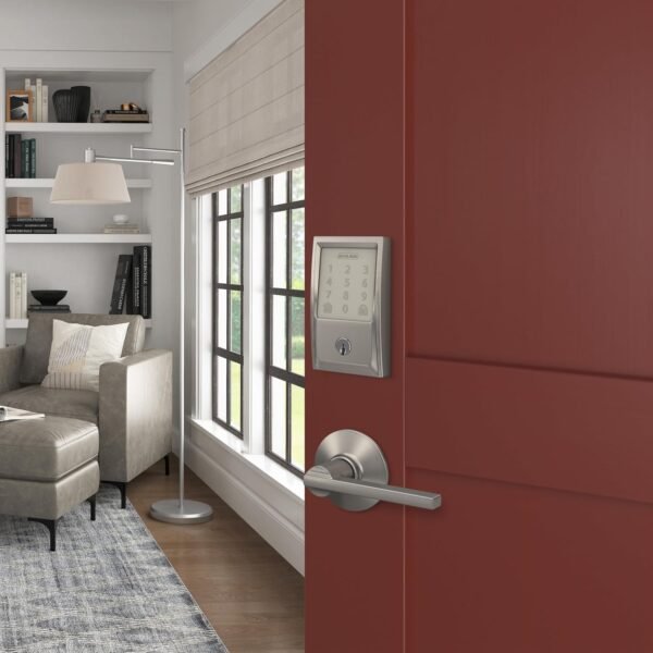 81gSSVAY4SL._AC_SL1500_.jpg Schlage Encode Smart Wi-Fi Deadbolt with Century Trim in Satin Nickel