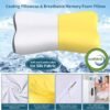 81r39Mz5lkL._AC_SL1500_.jpg Cervical Neck Pillow Memory Foam Pillows for Neck Pain Relief, Ergonomic Pillow for Shoulder Pain, Contour Pillow for Sleeping, Orthopedic Bed Pillows Neck Support for Side Back Stomach Sleepers