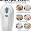 81xbZGIuLQL._AC_SL1500_.jpg Hamilton Beach 6-Speed Electric Hand Mixer with Whisk, Traditional Beaters, Snap-On Storage Case, 250 Watts, White