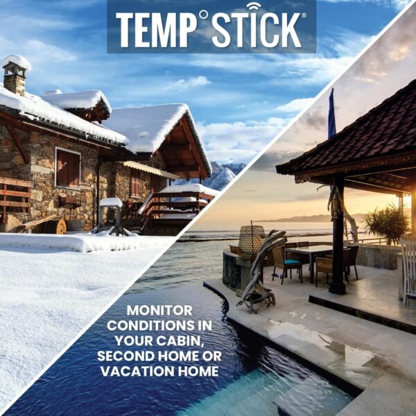 81yMQovAIL._AC_SL1500_.jpg Temp Stick Remote WiFi Temperature & Humidity Sensor, Data Logger. No Subscription. 24/7 Monitor, Unlimited Text, App & Email Alerts. Made in America. Use with Alexa, IFTTT. Monitor Anywhere, Anytime