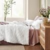 917SaQPXwML._AC_SL1500_.jpg Bedsure Queen Comforter Set - White Comforter, Boho Tufted Shabby Chic Bedding Comforter Set, 3 Pieces Vintage Farmhouse Bed Set for All Seasons, Fluffy Soft Bedding Set with 2 Pillow Shams