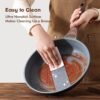 91p5aB610L._AC_SL1500_.jpg SENSARTE Nonstick Frying Pan Skillet, Swiss Granite Coating Omelette Pan, Healthy Stone Cookware Chef's Pan, PFOA Free (8/9.5/10/11/12.5 Inch) (9.5 Inch)