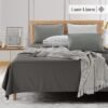 91wHfKBS4HL._AC_SL1500_.jpg LANE LINEN Pillows Standard Size Set of 4 (20"x26") - Soft Gusseted Bed Pillow for Back, Stomach or Side Sleepers - Hotel Quality Down Alternative Standard Pillows Pack of 4 - White