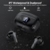 61N4Qv4mBmL._AC_SL1500_.jpg Wireless Earbuds, Bluetooth 5.4 Headphones HiFi Stereo, Bluetooth Earbuds with ENC Noise Cancelling Mic, IP7 Waterproof in Ear Earphones, 48H, LED Display Ear buds for Pad Workout Sports, Black