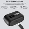 61BzgZWpaHL._AC_SL1500_.jpg TOZO Hybrid Active Noise Cancelling Wireless Earbuds with 6 Mics AI Clear Call Ear Buds 55H Playtime with LED Display 32 Preset EQs via APP Bluetooth 5.3 IPX8 Waterproof in Ear Headphones