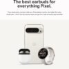 710kEVEslSL._AC_SL1500_.jpg Google Pixel Buds Pro 2 - Wireless Earbuds with Active Noise Cancellation – Bluetooth Headphones - Hazel
