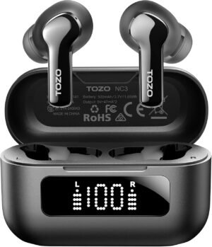 71TFAdFip-L._AC_SL1500_.jpg TOZO Hybrid Active Noise Cancelling Wireless Earbuds with 6 Mics AI Clear Call Ear Buds 55H Playtime with LED Display 32 Preset EQs via APP Bluetooth 5.3 IPX8 Waterproof in Ear Headphones