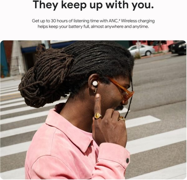 81DDj63NH8L._AC_SL1500_.jpg Google Pixel Buds Pro 2 - Wireless Earbuds with Active Noise Cancellation – Bluetooth Headphones - Hazel