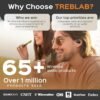 81fkv3iNNcL._AC_SL1500_.jpg TREBLAB X9 Pro - Hybrid Active Noise Cancelling Earbuds, High-Precision Sound, 6 AI Mics for Calls, IPX6 Waterproof, 50H Playtime, Comfortable for Sports, Work, Travel. Wireless Earbuds Bluetooth 5.3
