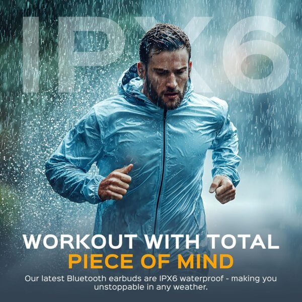 91dyMrHMjQL._AC_SL1500_.jpg TREBLAB X9 Pro - Hybrid Active Noise Cancelling Earbuds, High-Precision Sound, 6 AI Mics for Calls, IPX6 Waterproof, 50H Playtime, Comfortable for Sports, Work, Travel. Wireless Earbuds Bluetooth 5.3